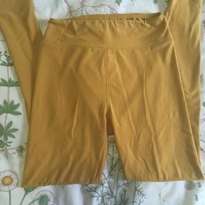 Mustard Luluroe Leggings